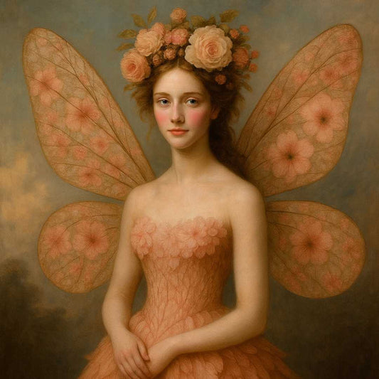 Ethereal in Pink - Mint Decoupage Paper