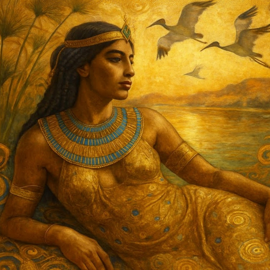 Queen of the Nile - Mint Decoupage Paper NEW RELEASE!
